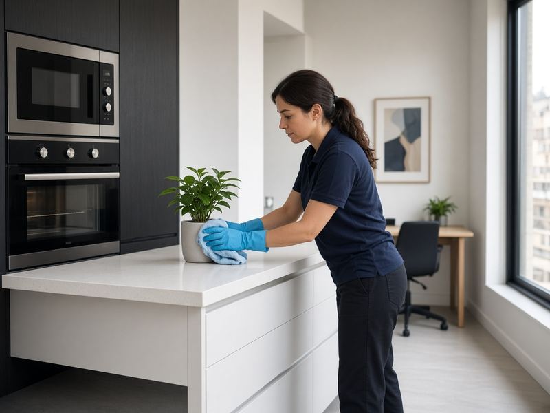 Deep clean at Concarisba House